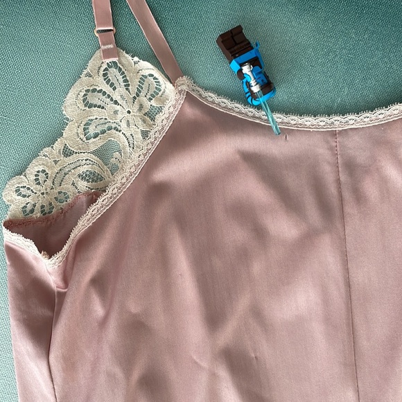 Deena Styled in California Vintage Teddy with Lace Trim - Picture 10 of 12